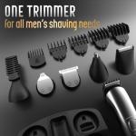 Ufree Waterproof Beard Trimmer & Grooming Kit