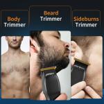 Rechargeable Beard Trimmer for Men - Cordless Razor