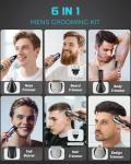 Brightup Waterproof Beard Trimmer for Men