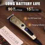 Men's Beard Trimmer and Grooming Kit