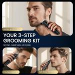 Ufree 3-in-1 Waterproof Beard Trimmer Kit
