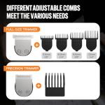 Ynasen 6-in-1 Cordless Beard and Hair Trimmer