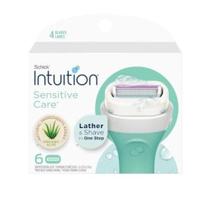 Intuition Women's Razor Refill Blades with Aloe