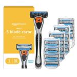 Amazon Basics Men's Razor Set with 16 Cartridges