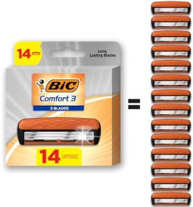 BIC Comfort 3 Sensitive Skin Razor Cartridges
