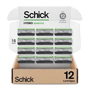 Schick Hydro Sensitive Razor Blades, 12 Refills