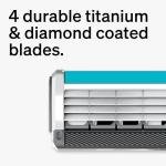 Schick Quattro Titanium Razor Blades, 8 Count