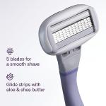 Flamingo Women's 5-Blade Razor Refill Cartridges - 6 Count