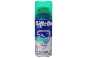 Gillette Sensitive Skin Shave Gel, 2.5 oz