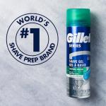 Gillette Sensitive Shave Gel Twin Pack, 7 Oz