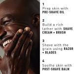 Bevel Men’s Shaving Kit with Oil, Cream, Balm