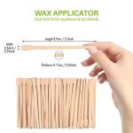 200 Wooden Wax Sticks for Smooth Skin
