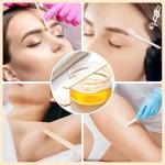 500 Pcs Assorted Wooden Waxing Sticks Set