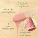 Wax Beads with Spatulas for Smooth Skin