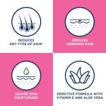 Veet Aloe Vera In-Shower Hair Removal Cream 2 Pack