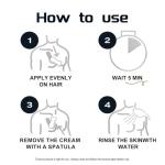 Painless Hair Removal Cream for Men - 2 Pack