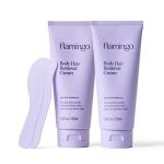 Flamingo Women's Body Hair Removal Cream - 2 Pack
