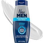Men’s Hair Remover Body Cream with Aloe, 12 Oz