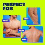 Men’s Hair Remover Body Cream with Aloe, 12 Oz