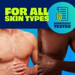 Men’s Hair Remover Body Cream with Aloe, 12 Oz