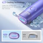 Painless IPL Hair Removal Device with Cooling