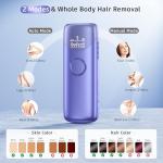 Painless IPL Hair Removal Device with Cooling