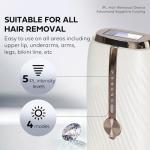 Painless IPL Laser Hair Removal Device with Cooling