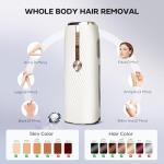 Painless IPL Laser Hair Removal Device with Cooling