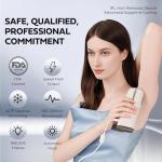 Painless IPL Laser Hair Removal Device with Cooling