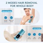 Painless IPL Laser Hair Removal Device for All