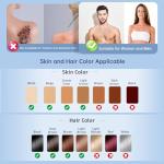 Painless IPL Hair Removal Device with Cooling