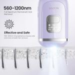 Painless IPL Laser Hair Removal Device for Women