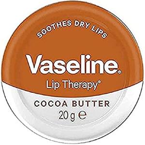 Vaseline Lip Therapy Cocoa Butter Balm, 20g