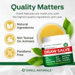 OWELL Naturals Drawing Salve for Skin Relief