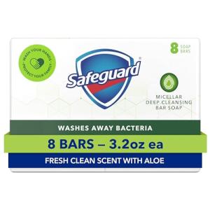 Micellar Deep Cleansing Soap with Aloe - 8 Pack