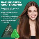 Nature Triangle Shampoo Bar Set with Foaming Nets