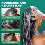 Nature Triangle Shampoo Bar Set with Foaming Nets