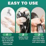 Nature Triangle Shampoo Bar Set with Foaming Nets