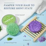 Lavender Mint Shampoo Bar for Oily Hair (2 Pack)