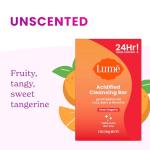 Lume Odor-Control Cleansing Bar - Clean Tangerine