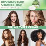Rosemary Shampoo Bar Set for Healthy Hair