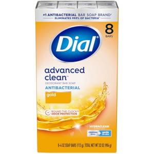 Dial Antibacterial Deodorant Soap Bar, 32 Count