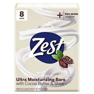 Cocoa Butter & Shea Zest Bar Soap - 8 Pack