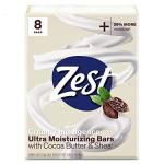 Cocoa Butter & Shea Zest Bar Soap - 8 Pack