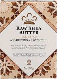 Nubian Heritage Raw Shea Butter Bar Soap 5 Oz