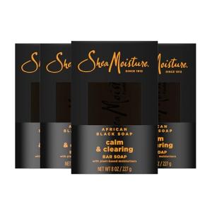 SheaMoisture African Black Bar Soap 4 Pack