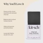 Kitsch Charcoal Detox Bar Soap for Skin