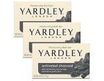 Yardley Charcoal Bath Bar 4oz - Set of 3