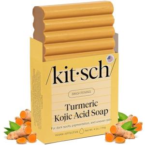 Kitsch Kojic Acid Turmeric Soap Bar - Brightening
