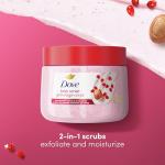 Dove Pomegranate & Shea Body Scrub for Radiant Skin